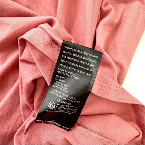 Urban Outfitters XS Savannah Knit Long Sleeve Romper Pink Ballet Barbie Fairy - Picture 8 of 14